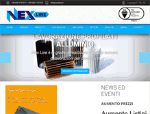 Tablet Screenshot of nexline.com